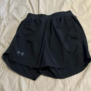 Men’s UA gym shorts -small